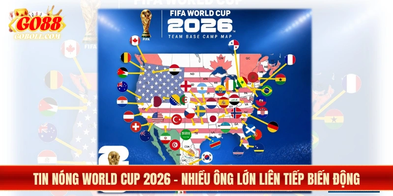 Tin Nóng World Cup 2026 - Nhiều Ông Lớn Liên Tiếp Biến Động